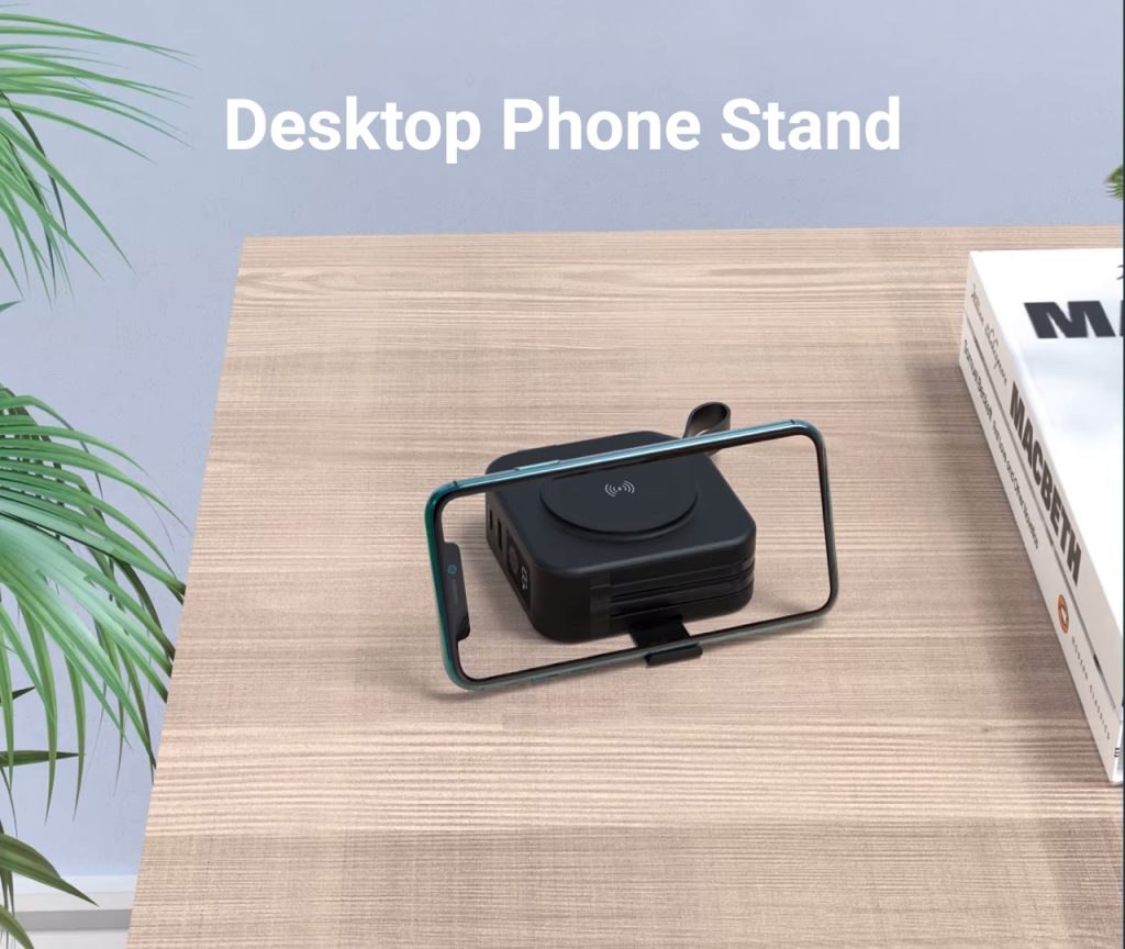 Zeus Essential Edition built in phone stand