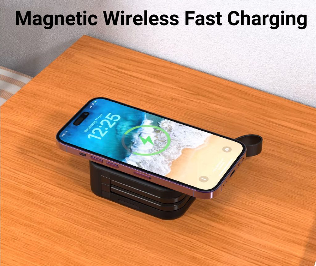 The Zeus Essential Edition has Magnetic Wireless Fast Charging
