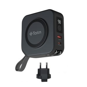 Zeus 10000mah universal power bank with magsafe and built-in cables (Essential Edition)